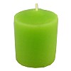 Unscented Votive Candles - 10 Hour - Lime Green
