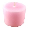 Unscented Votive Candles - Pink Pearl