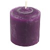 Unscented Votive Candles - 10 Hour - Purple
