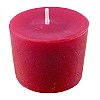 Unscented Votive Candles - Red